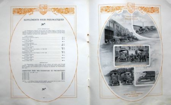 Clement-Bayard Automobiles Modelprogram 1914 Carbrochure (2674)